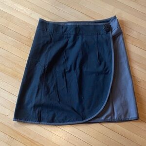 Black and Gray Women's Skirt